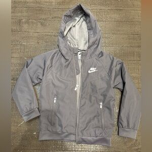 Nike Kids Light Gray Hoodie